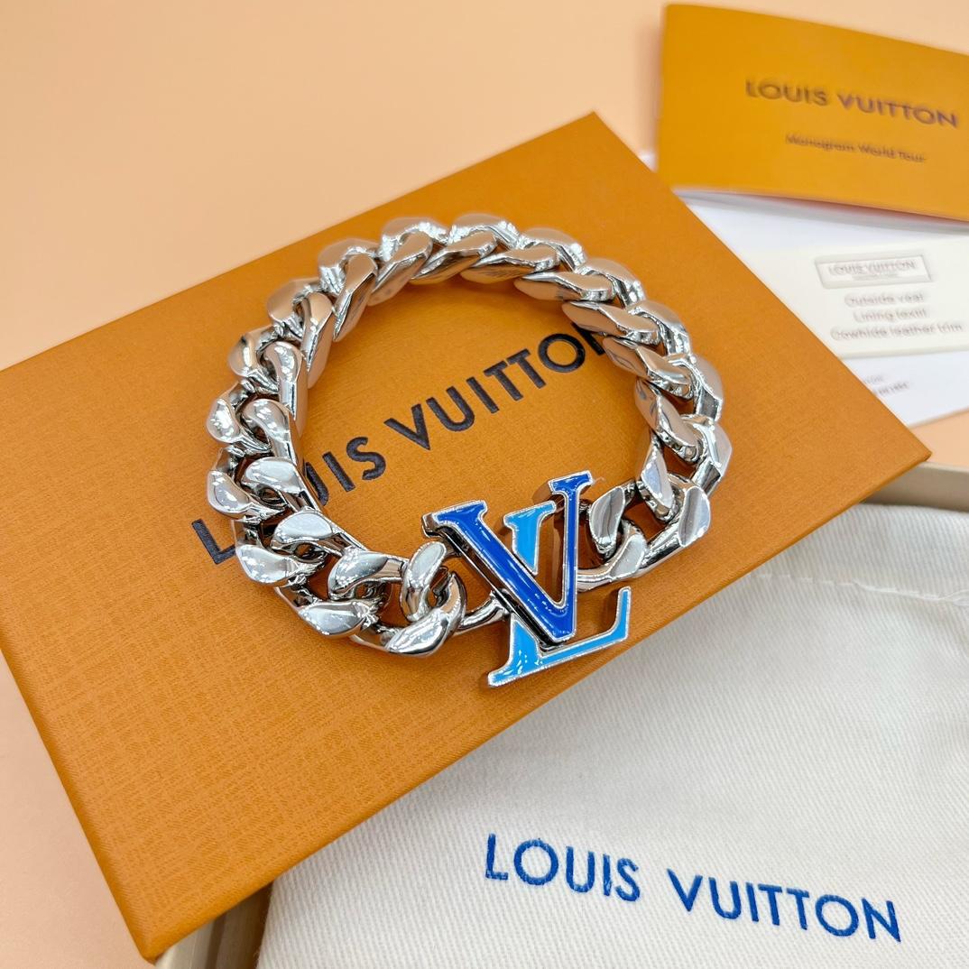 Louis Vuitton LV Chain Bracelet   M0919L - DesignerGu