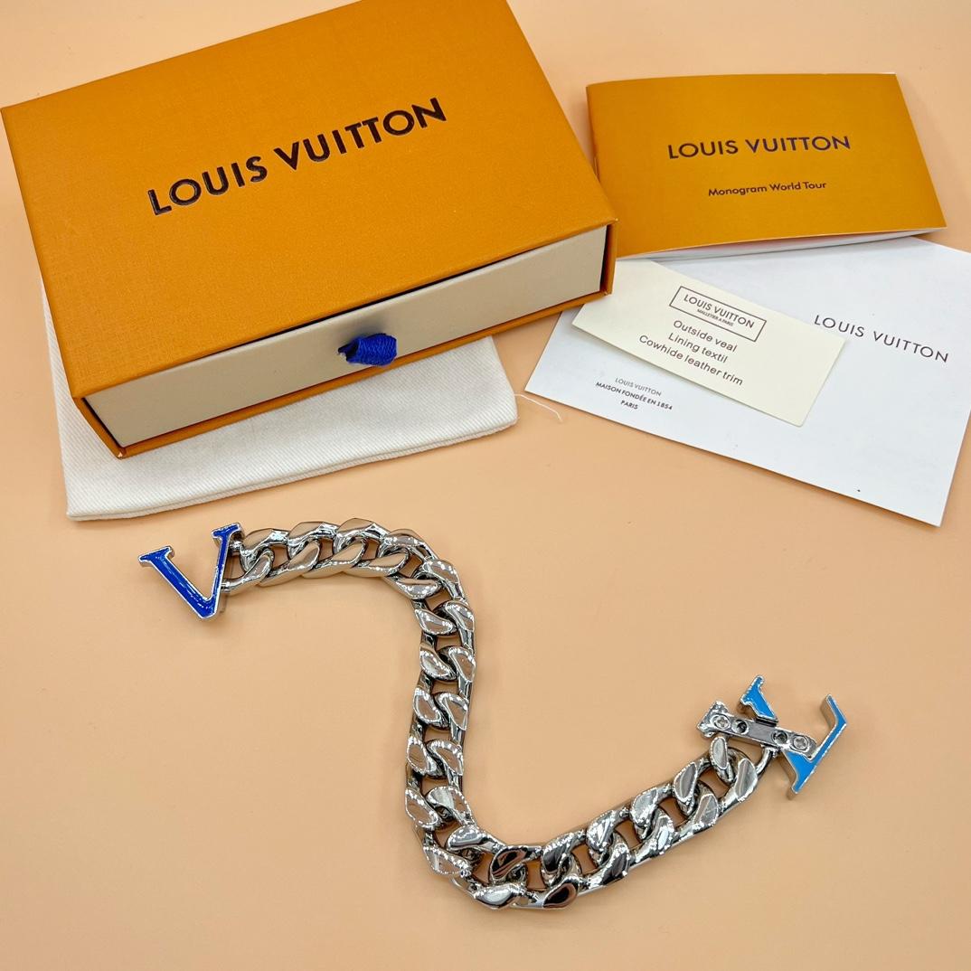 Louis Vuitton LV Chain Bracelet   M0919L - DesignerGu