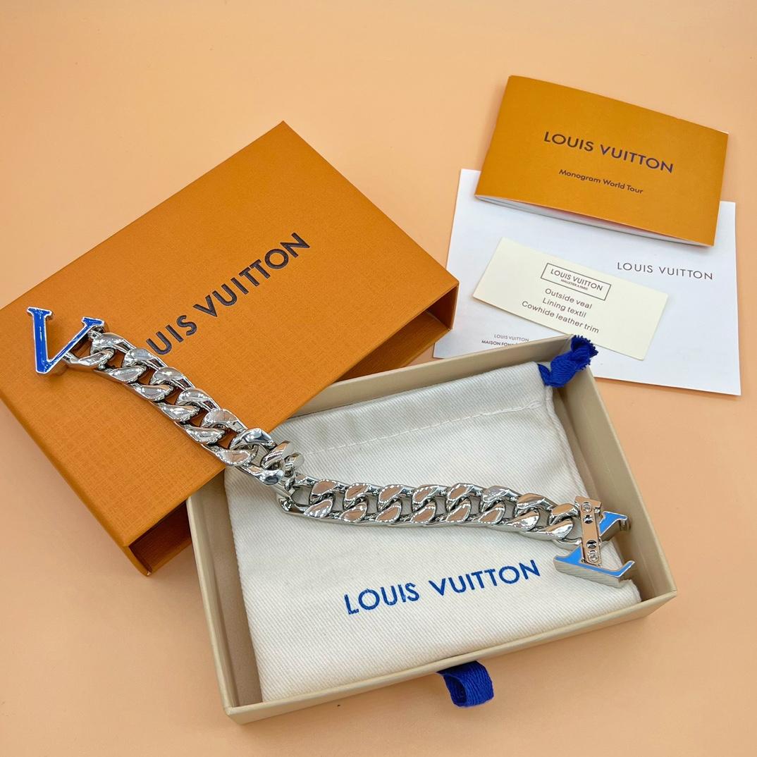 Louis Vuitton LV Chain Bracelet   M0919L - DesignerGu