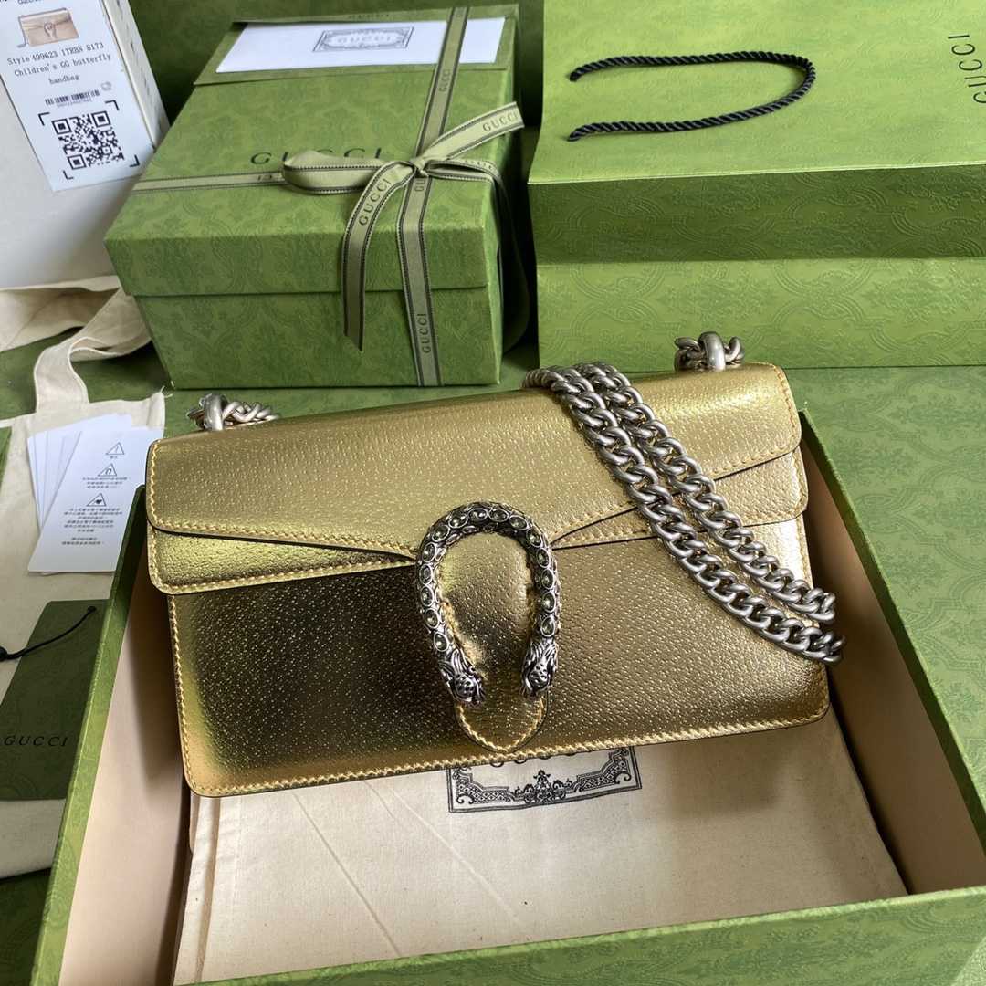 Gucci Dionysus Super Mini Bag(25*13.5*7cm) - DesignerGu