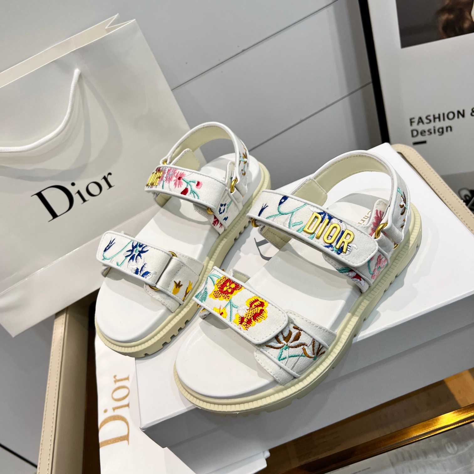 Dior Dioract Sandal - DesignerGu