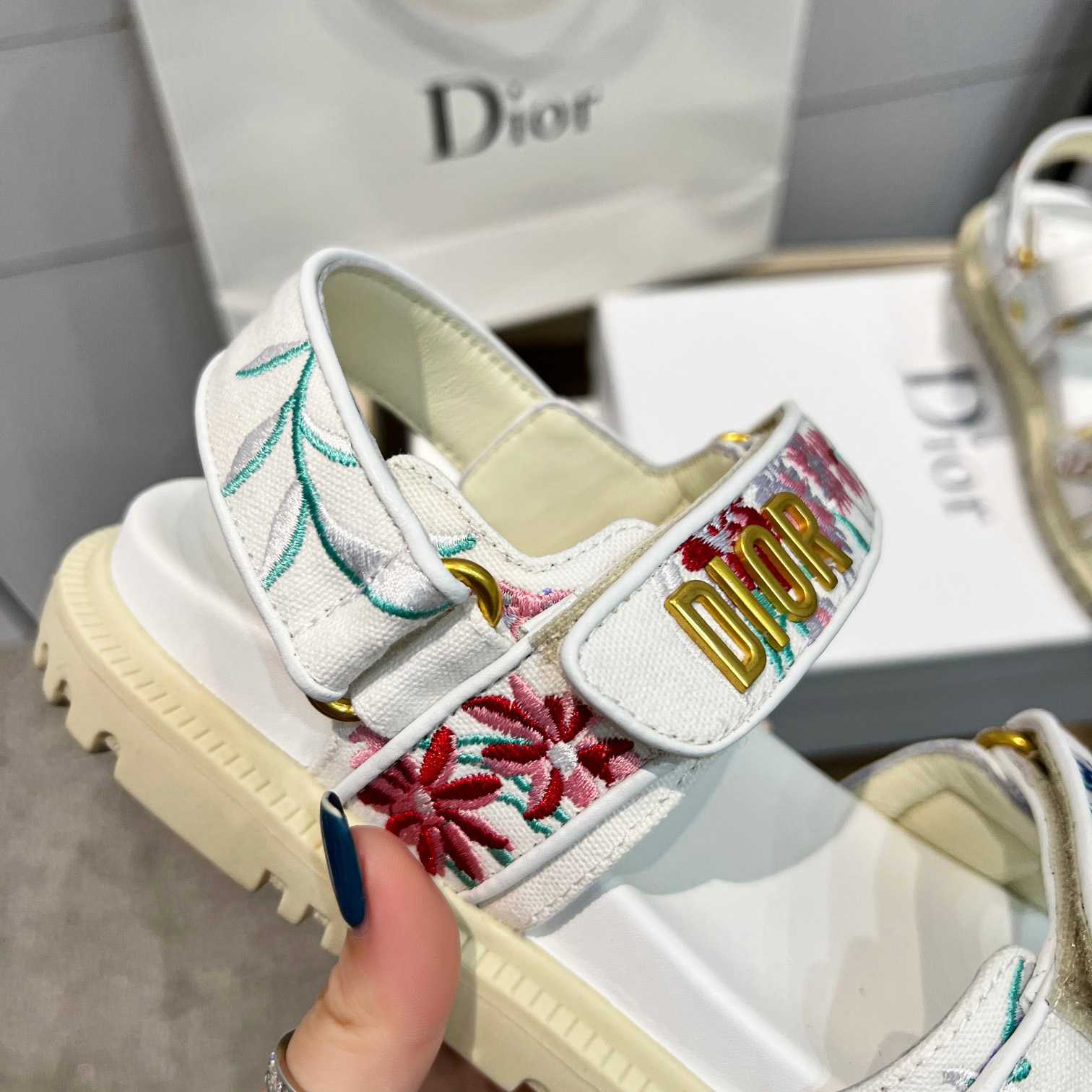 Dior Dioract Sandal - DesignerGu