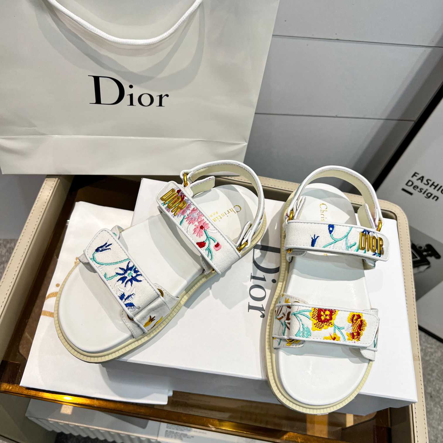 Dior Dioract Sandal - DesignerGu