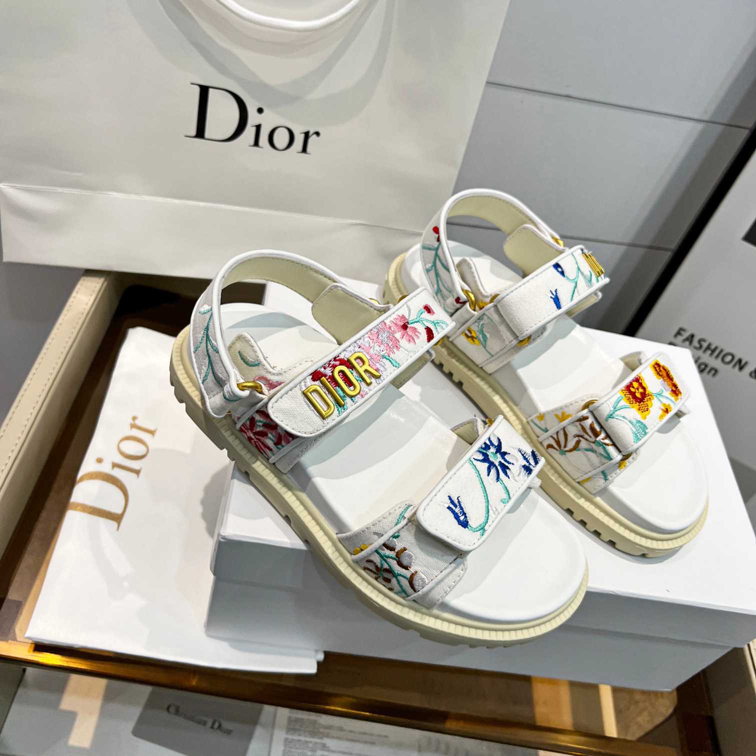 Dior Dioract Sandal - DesignerGu