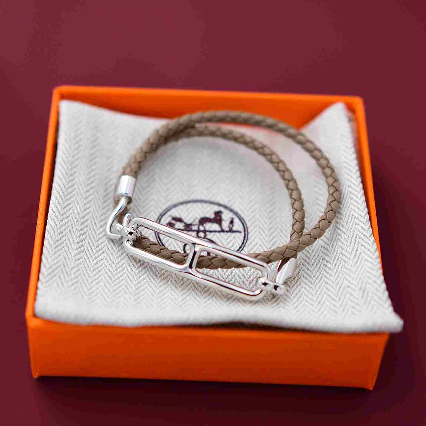 Hermes Roulis Double Tour Bracelet - DesignerGu