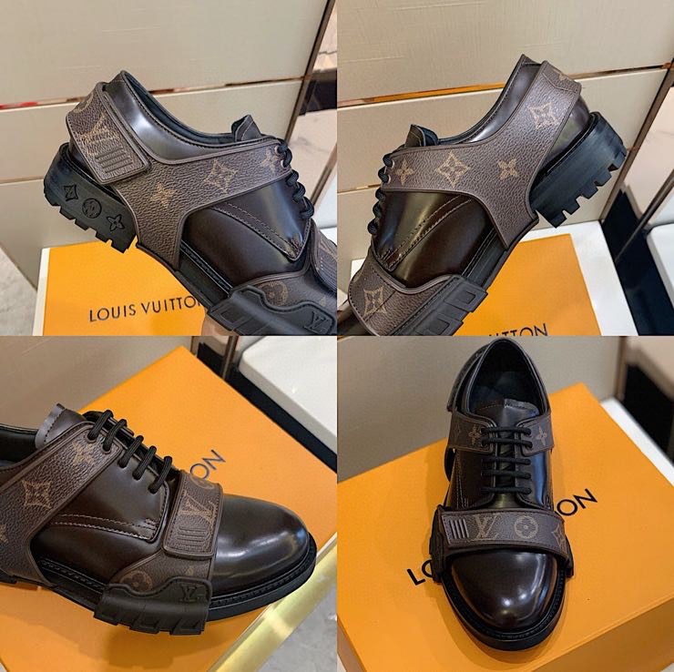 Louis Vuitton Derby Harness Boots - DesignerGu