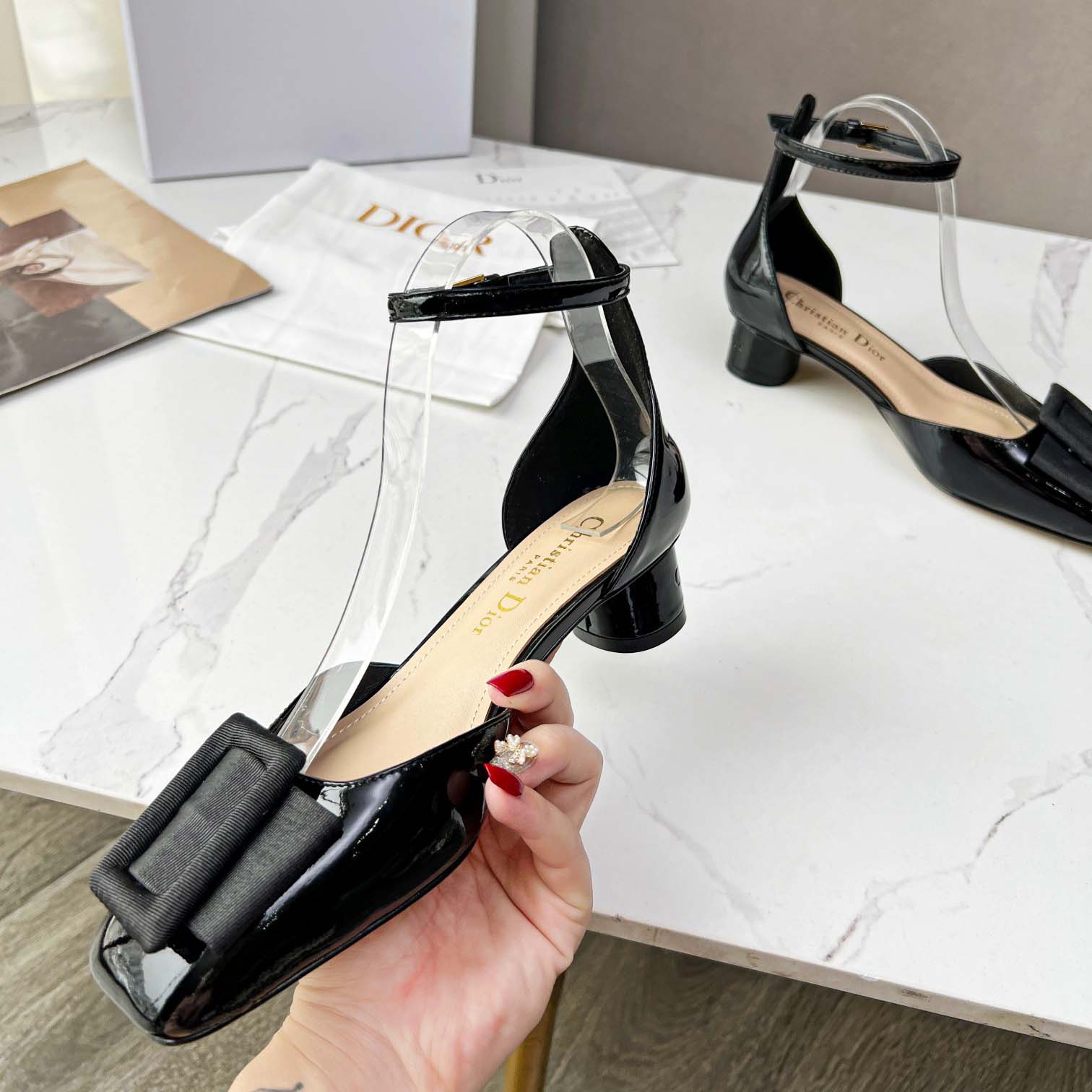 Dior Idylle ballet pump - DesignerGu