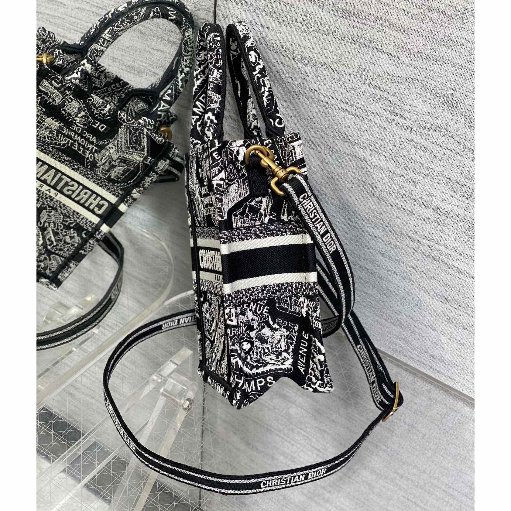 Dior Mini Dior Book Tote Phone Bag - DesignerGu