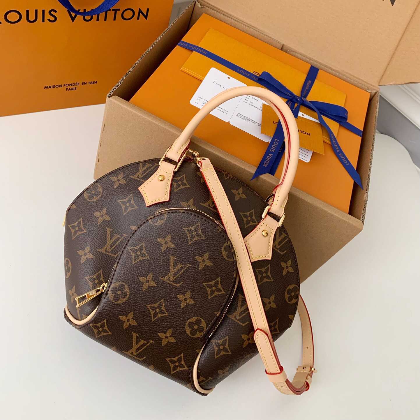 Louis Vuitton Ellipse PM Monogram  (28*21*8cm)   M46196 - DesignerGu