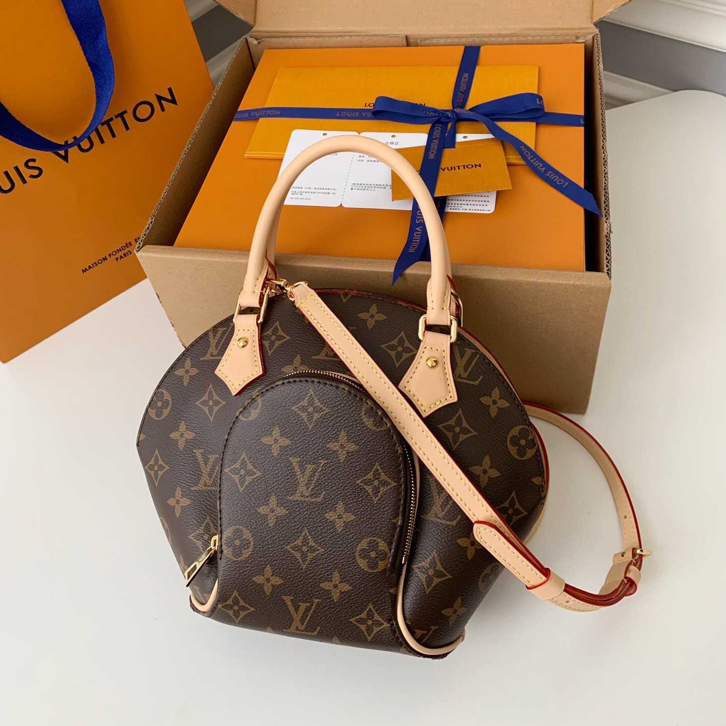 Louis Vuitton Ellipse PM Monogram  (28*21*8cm)   M46196 - DesignerGu