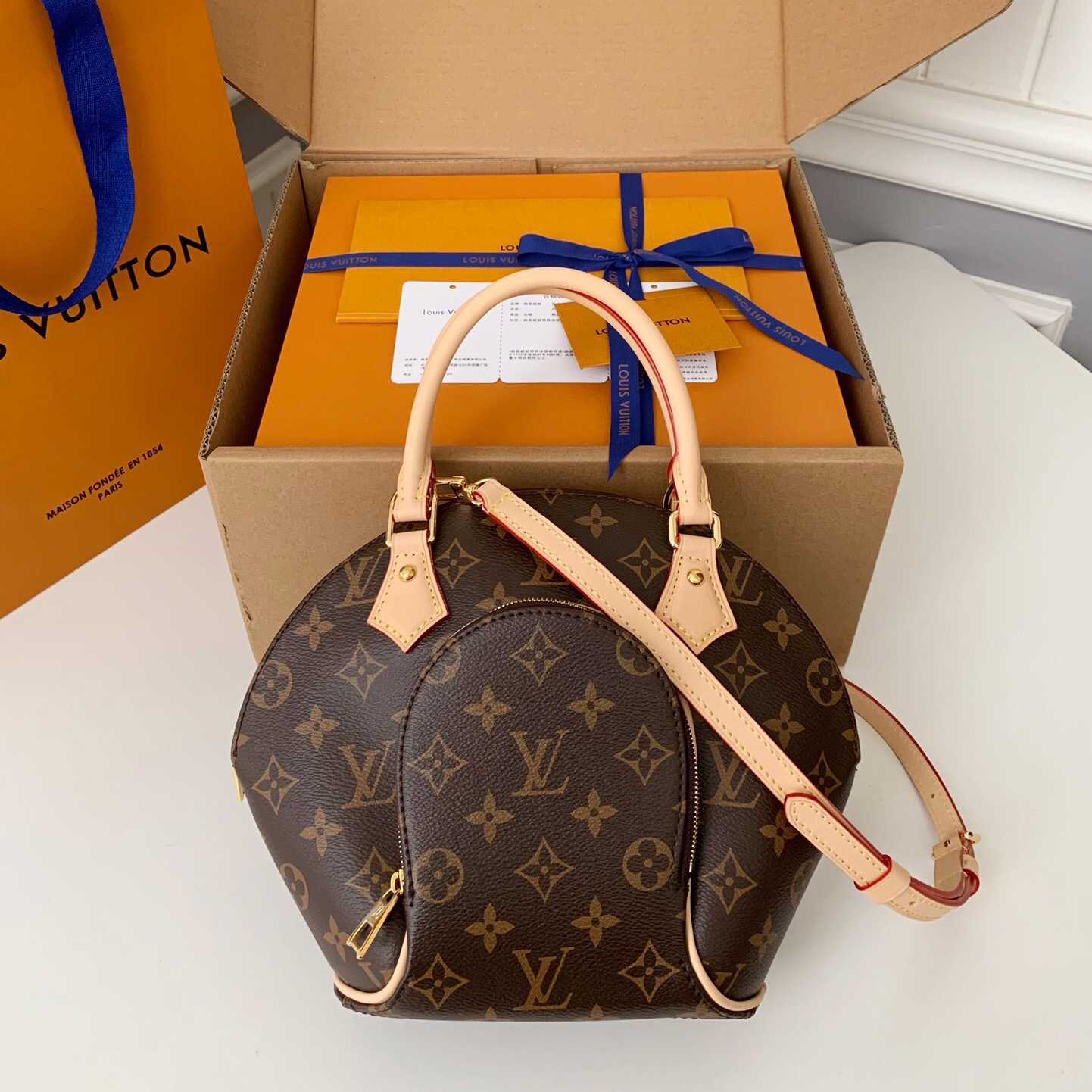 Louis Vuitton Ellipse PM Monogram  (28*21*8cm)   M46196 - DesignerGu