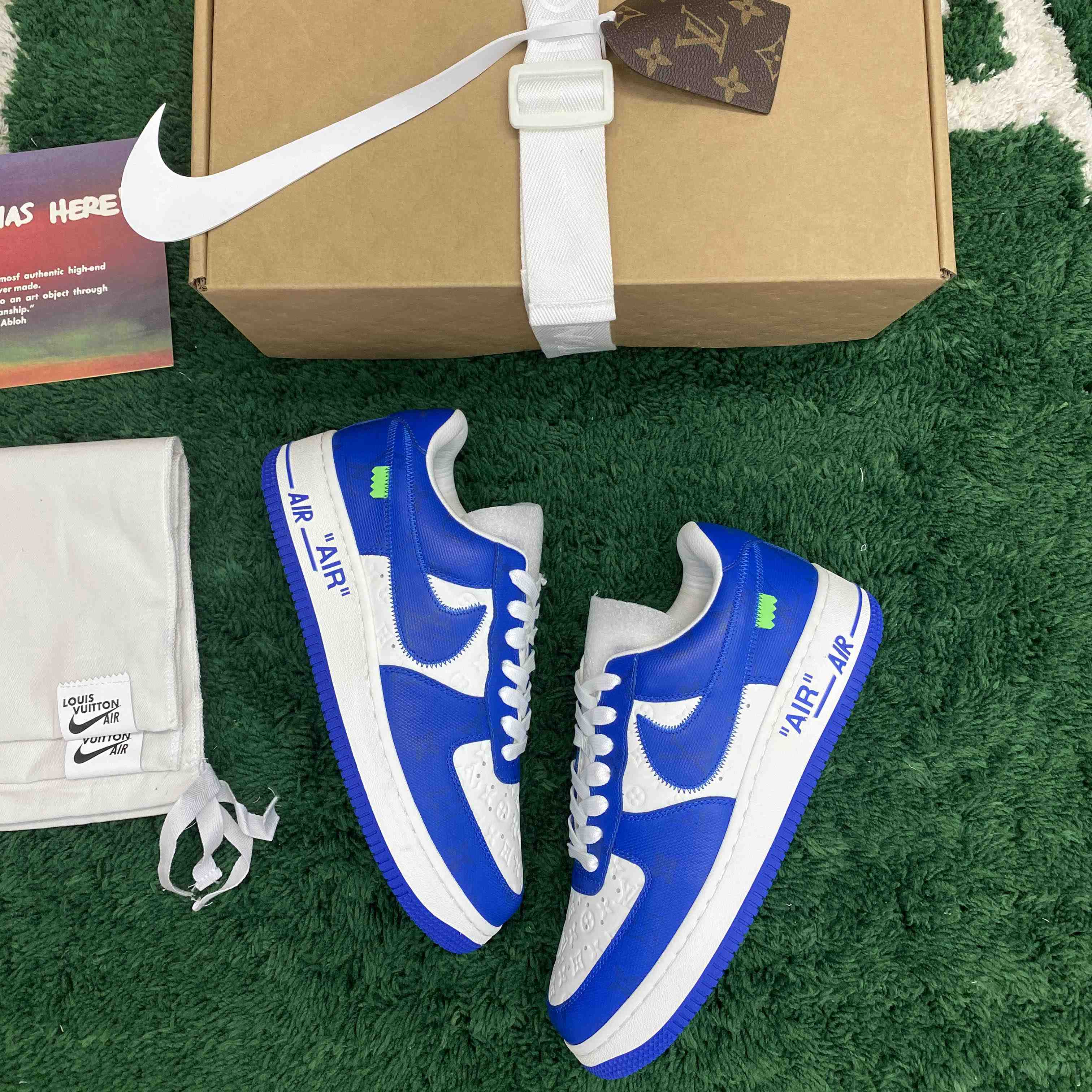 Louis Vuitton x Off-White x Nike Sneaker    - DesignerGu