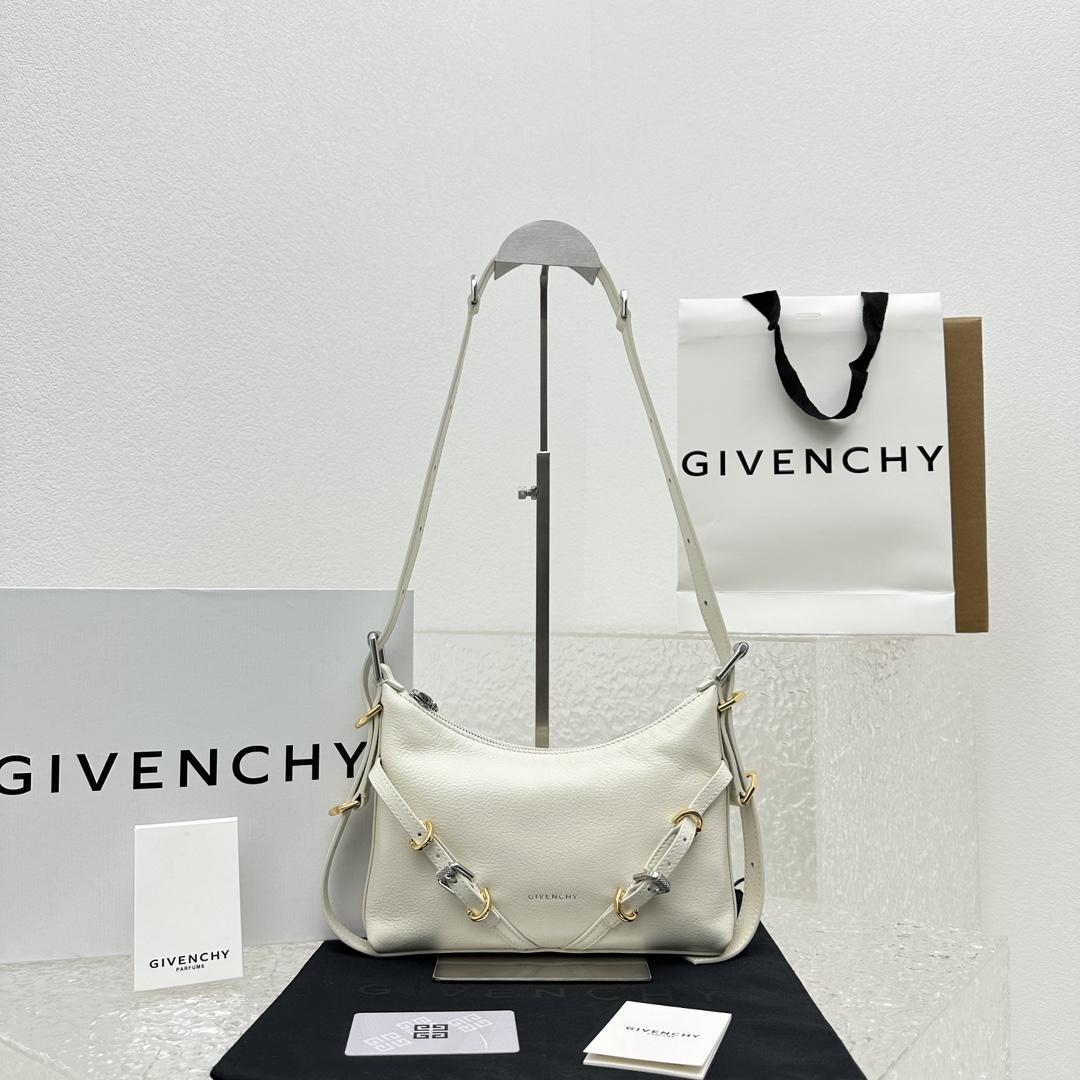 Givenchy Mini Voyou Bag In Leather(18-24-3.5cm) - DesignerGu