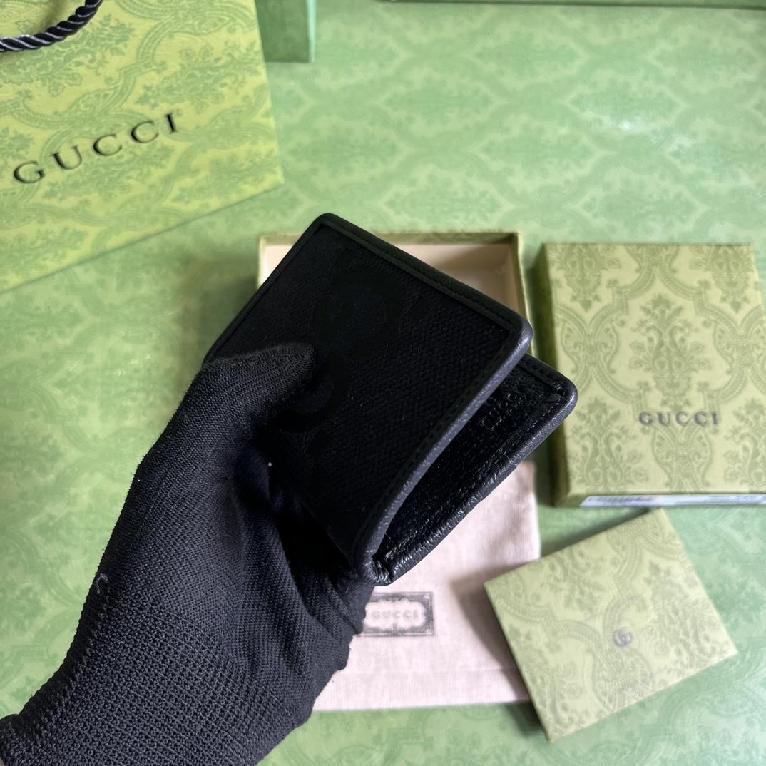 Gucci Jumbo GG Card Case - DesignerGu