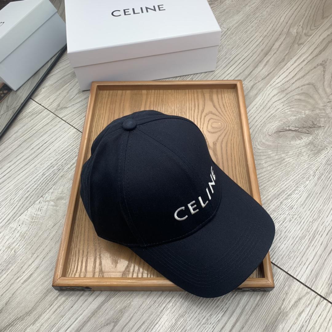 Celine Baseball Cap In Cotton - DesignerGu