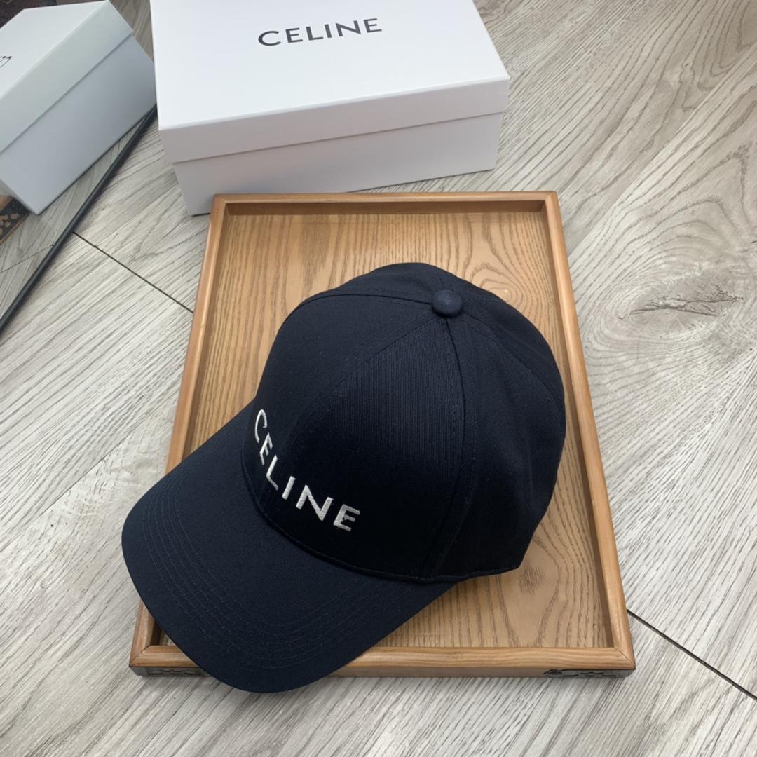 Celine Baseball Cap In Cotton - DesignerGu