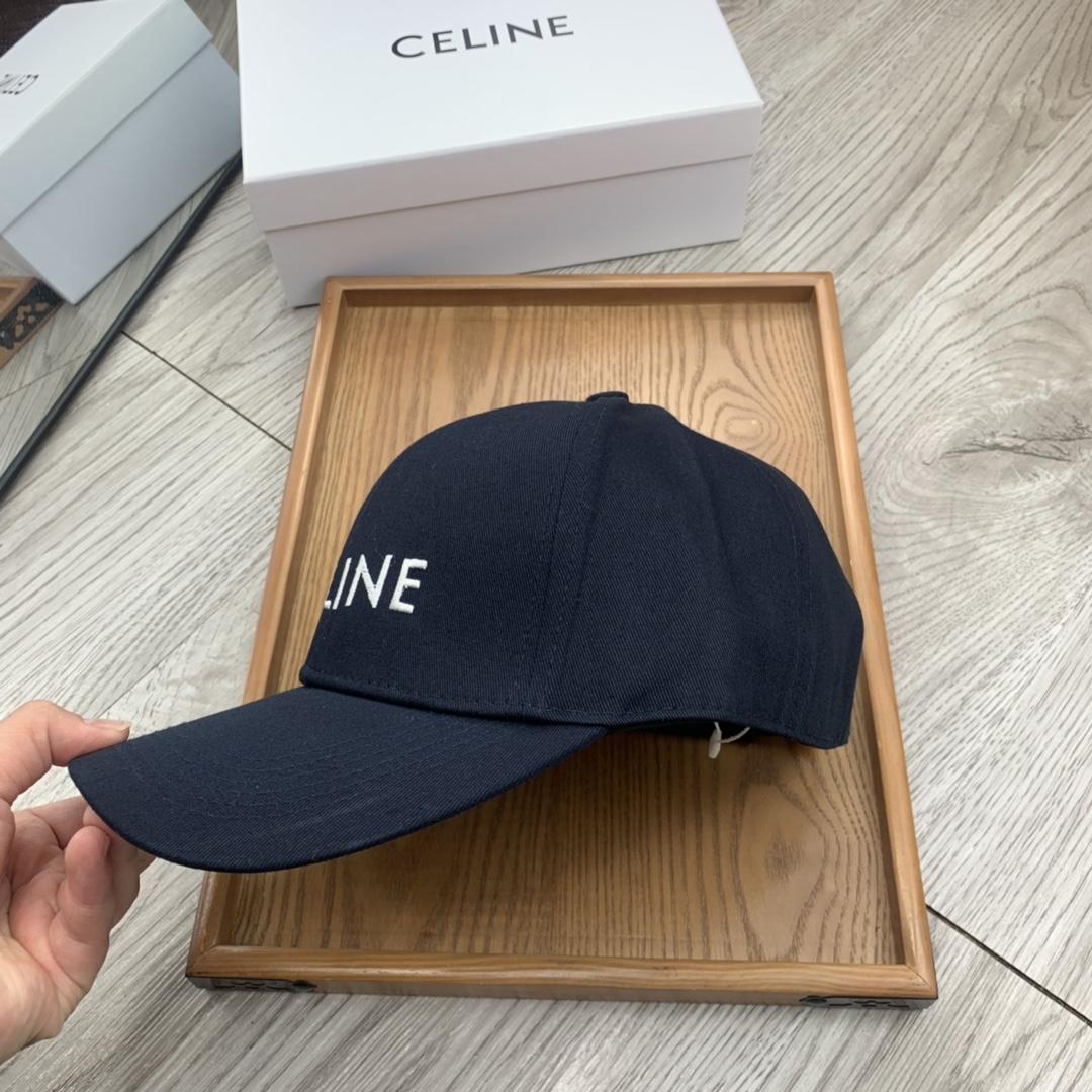 Celine Baseball Cap In Cotton - DesignerGu