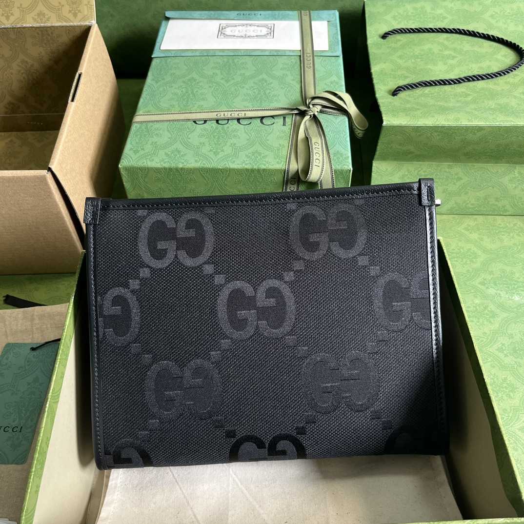 Gucci Jumbo GG Pouch(26-20-6CM) - DesignerGu