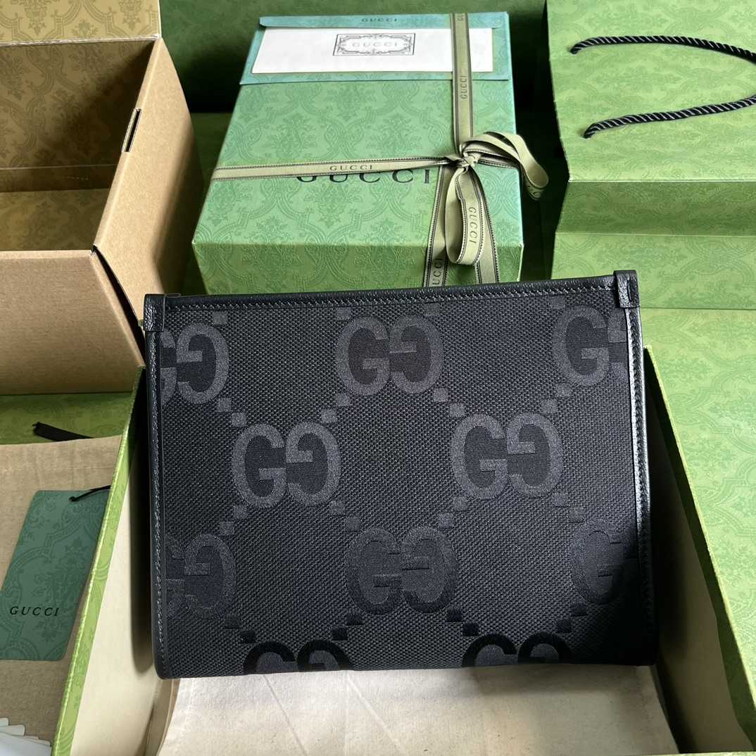 Gucci Jumbo GG Pouch(26-20-6CM) - DesignerGu