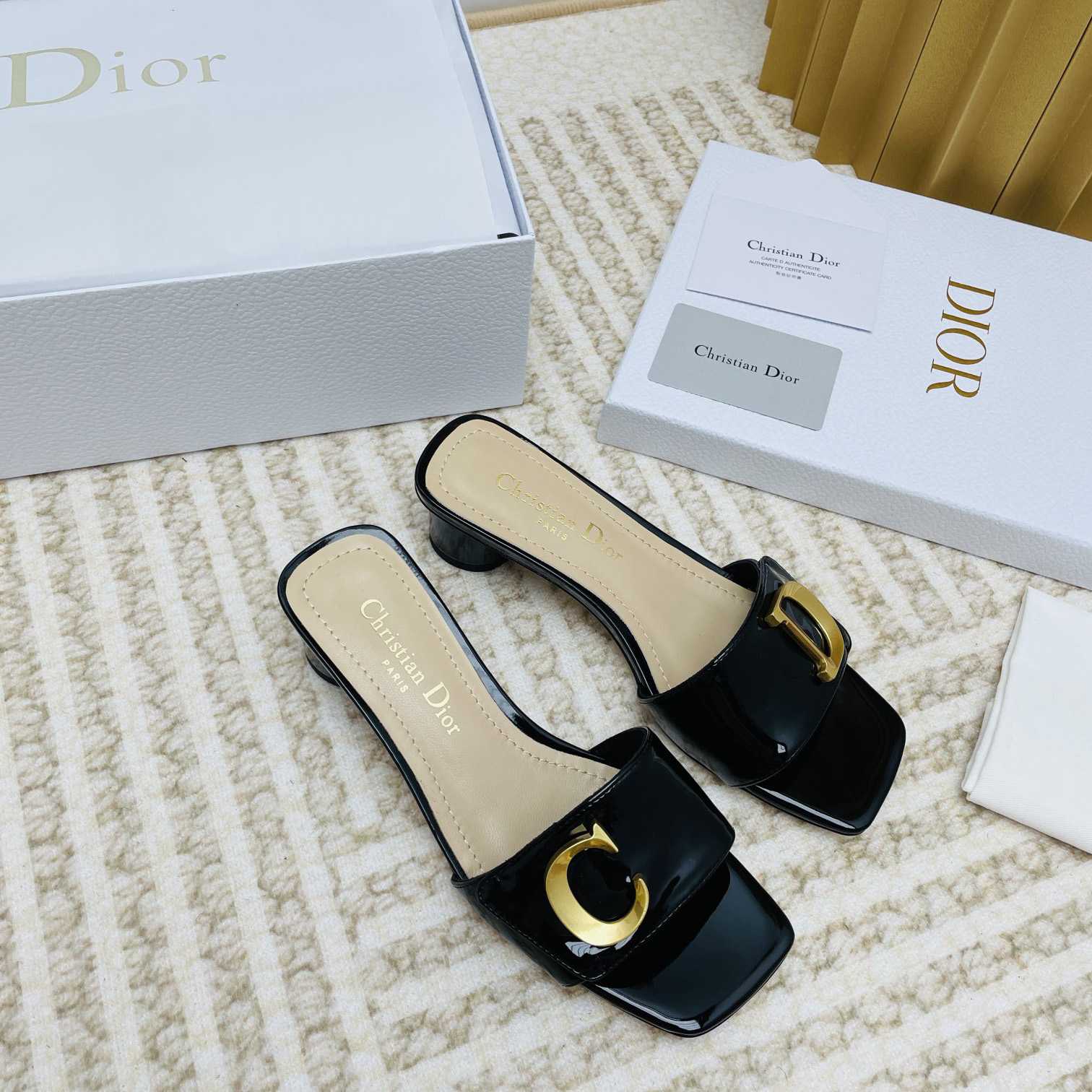 Dior C'est Dior Heeled Slide - DesignerGu