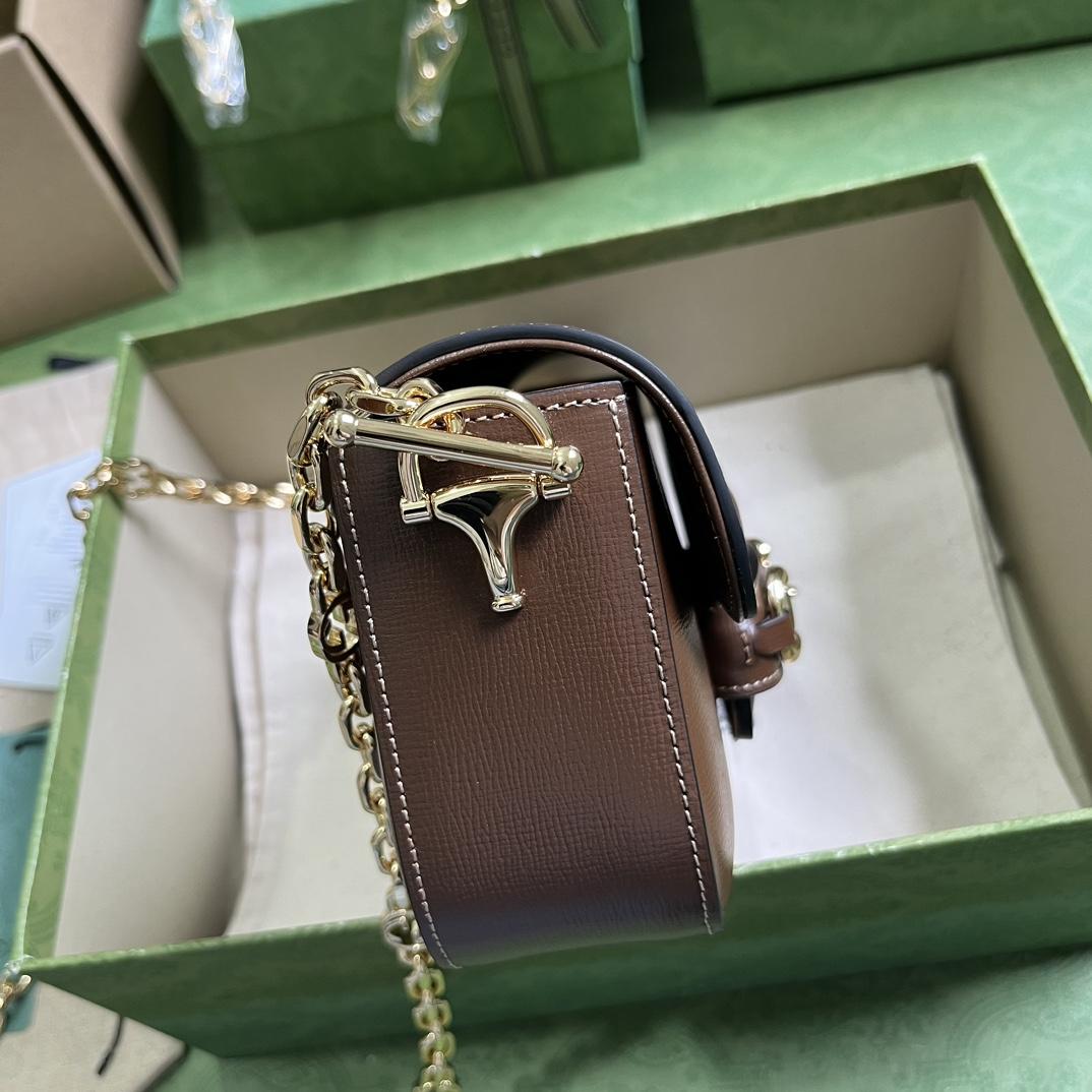 Gucci Horsebit 1955 Small Shoulder Bag(24-13-5cm)   - DesignerGu