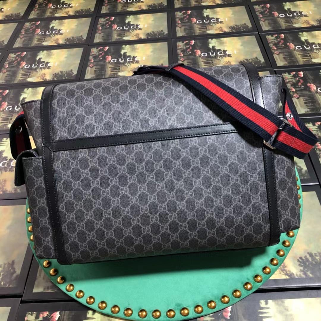 Gucci GG Supreme Diaper Bag(44-28-14cm) - DesignerGu