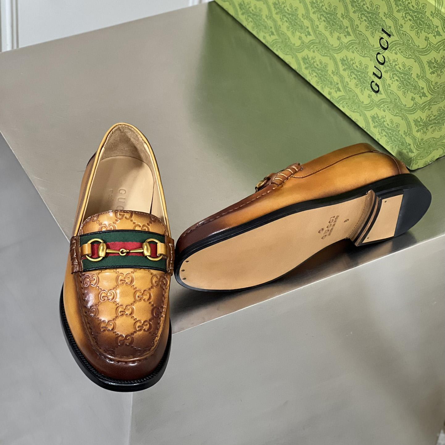 Gucci Men's Loafer With Horsebit - DesignerGu