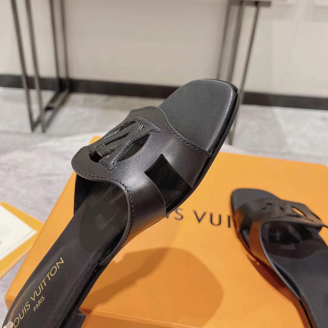 Louis Vuitton LV Isola Flat Mule   1ABP0E - DesignerGu