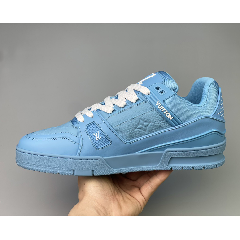 Louis Vuitton Lv Trainer Sneaker (Upon UK Size)  1AARFS - DesignerGu