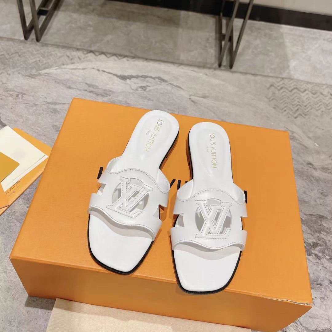 Louis Vuitton LV Isola Flat Mule   1ABOZK - DesignerGu