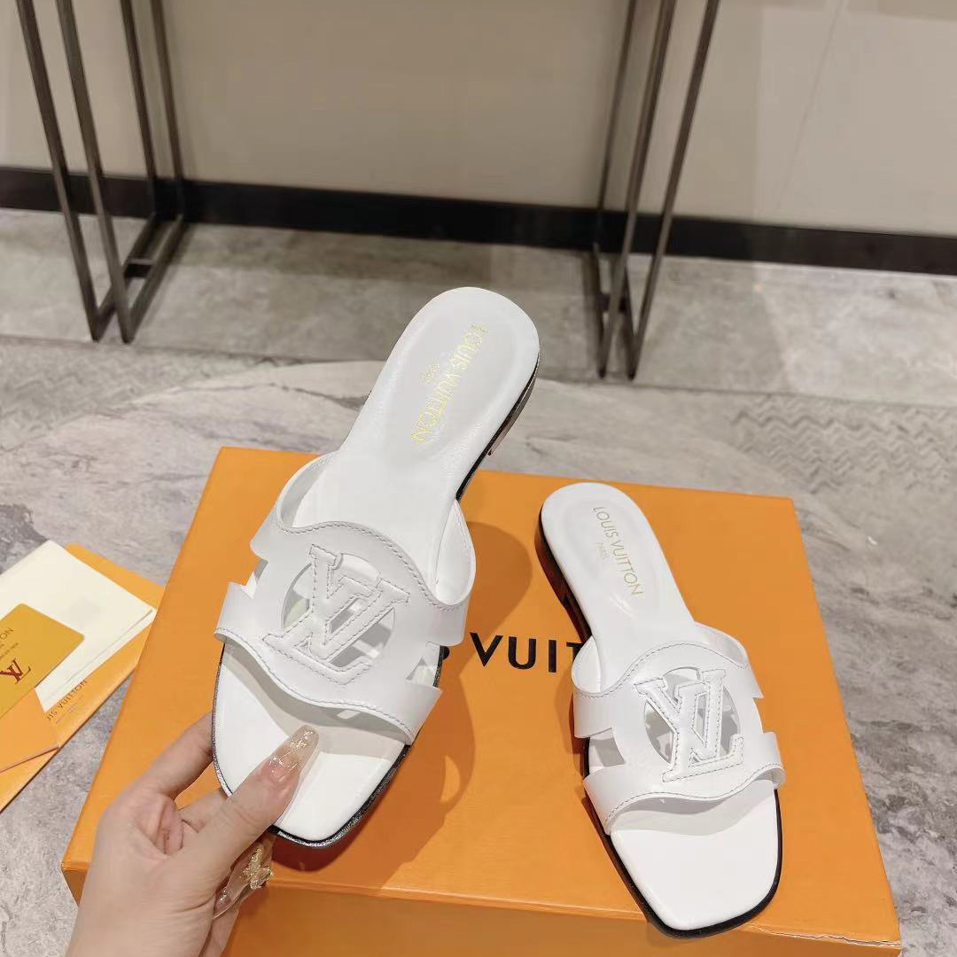 Louis Vuitton LV Isola Flat Mule   1ABOZK - DesignerGu