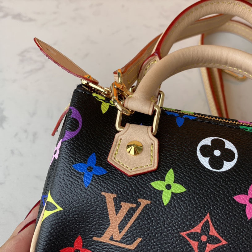 Louis Vuitton Speedy Handbag (15*6*10cm)   M92645 - DesignerGu