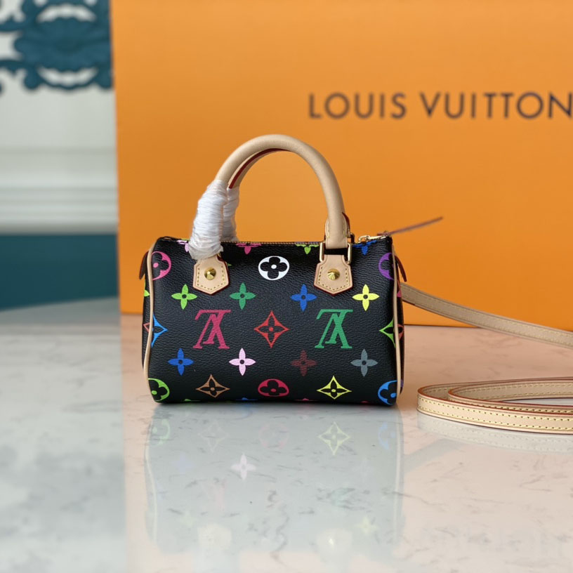 Louis Vuitton Speedy Handbag (15*6*10cm)   M92645 - DesignerGu