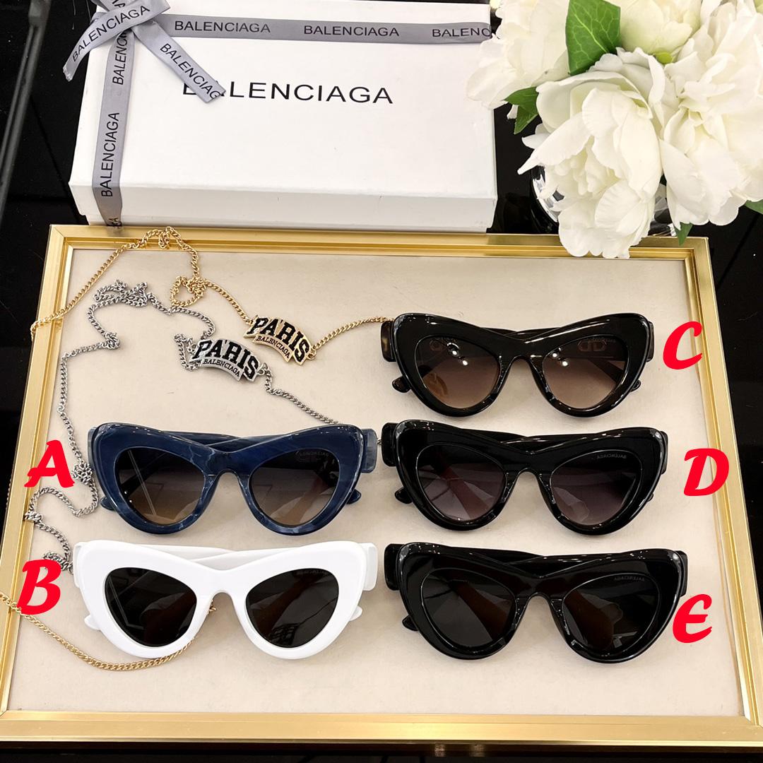 Balenciaga Cat-eye Logo-print Sunglasses    BB0204S - DesignerGu