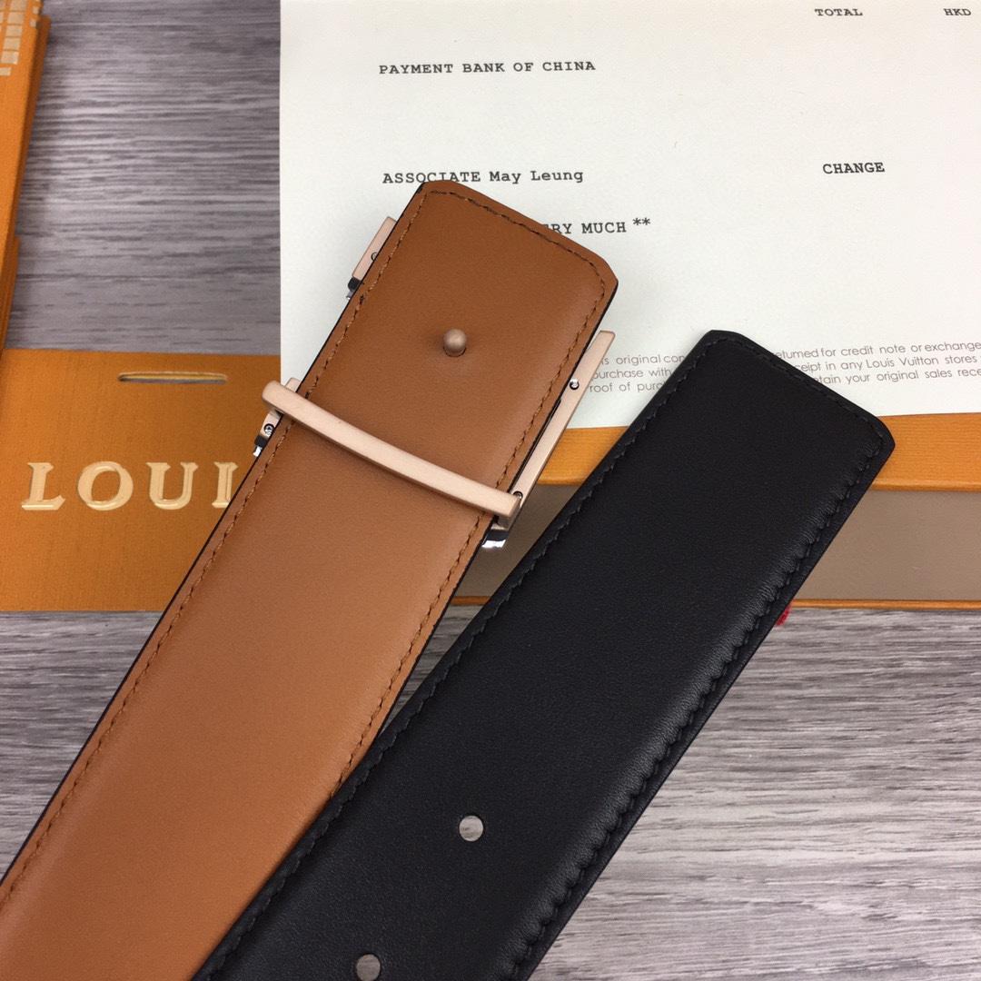 Louis Vuitton LV Shape 40MM Reversible Belt - DesignerGu