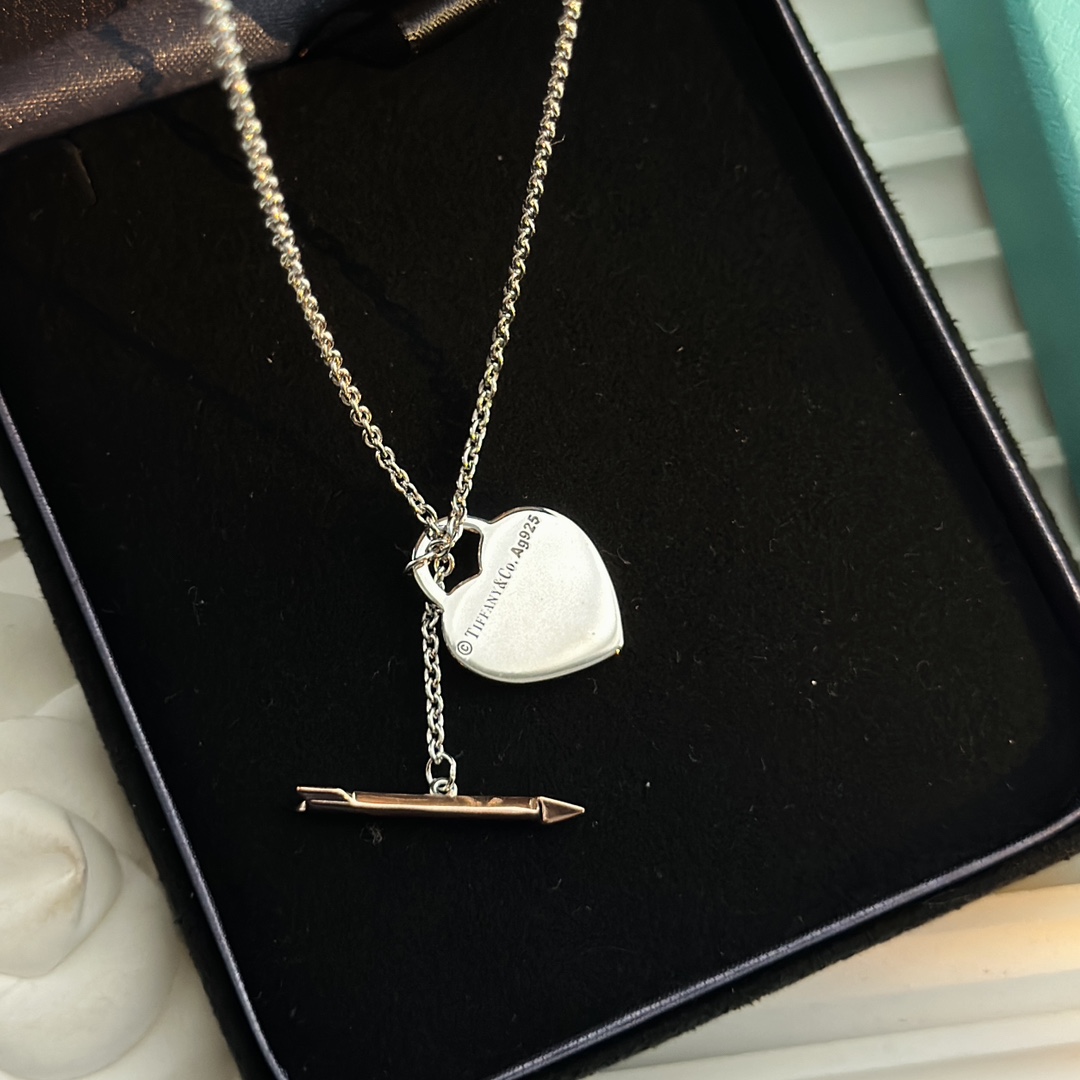 Tiffany&CO Lovestruck Heart Tag Pendant - DesignerGu