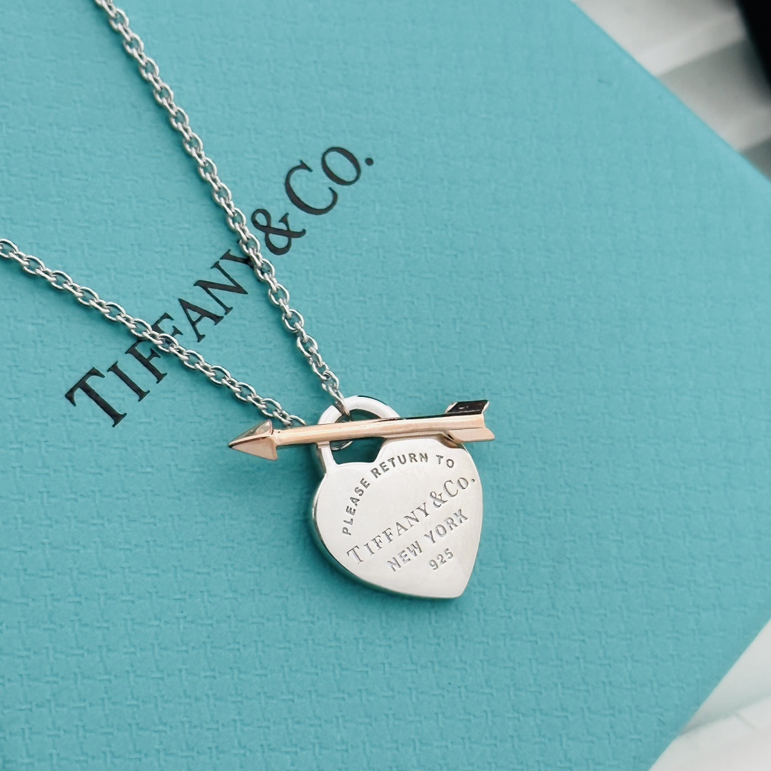 Tiffany&CO Lovestruck Heart Tag Pendant - DesignerGu