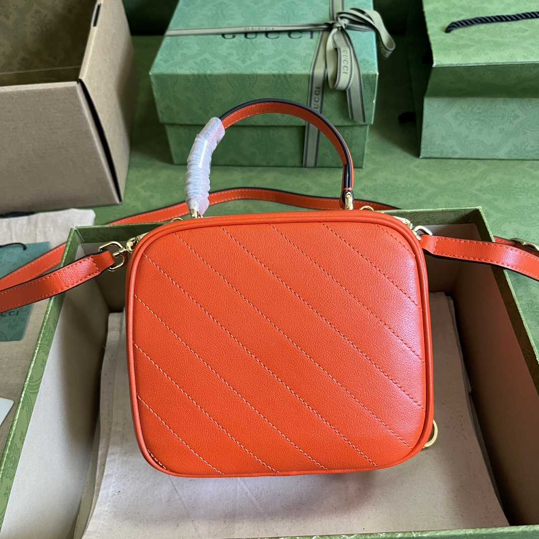 Gucci Blondie Top Handle Bag (17-15-9cm) - DesignerGu