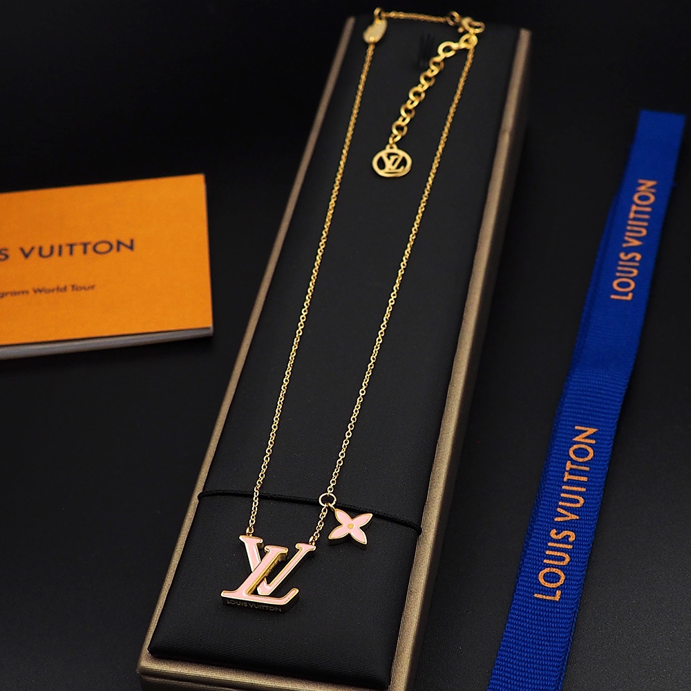 Louis Vuitton LV Iconic Enamel Necklace    M01215 - DesignerGu
