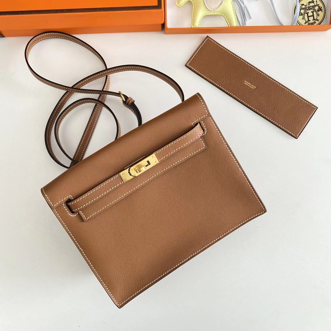 Hermes Kelly Mini Women Handbag(22-17-4cm ) - DesignerGu