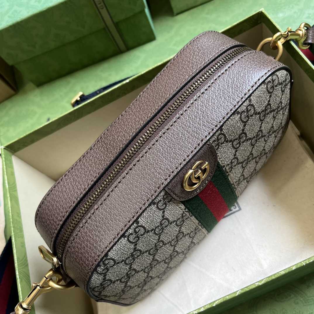 Gucci Ophidia GG Small Shoulder Bag (23.9x 15.2x 6.9cm) - DesignerGu