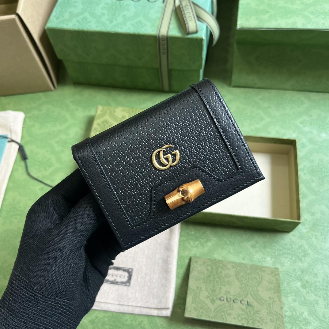 Gucci Diana Card Case Wallet - DesignerGu