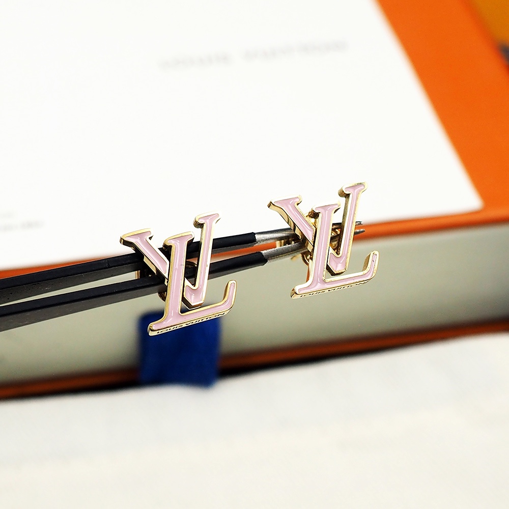 Louis Vuitton LV Iconic Enamel Earrings   M01136 - DesignerGu