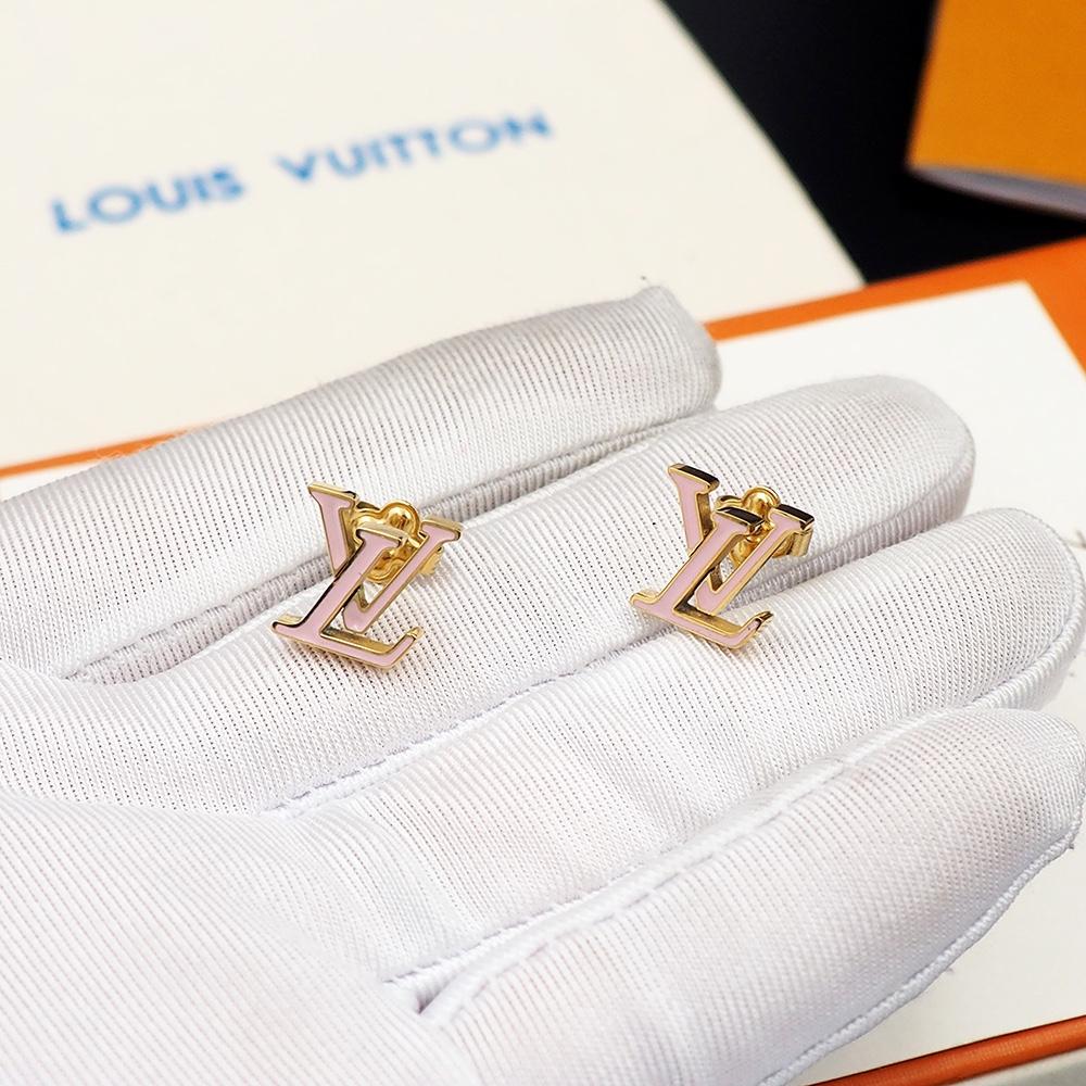 Louis Vuitton LV Iconic Enamel Earrings   M01136 - DesignerGu