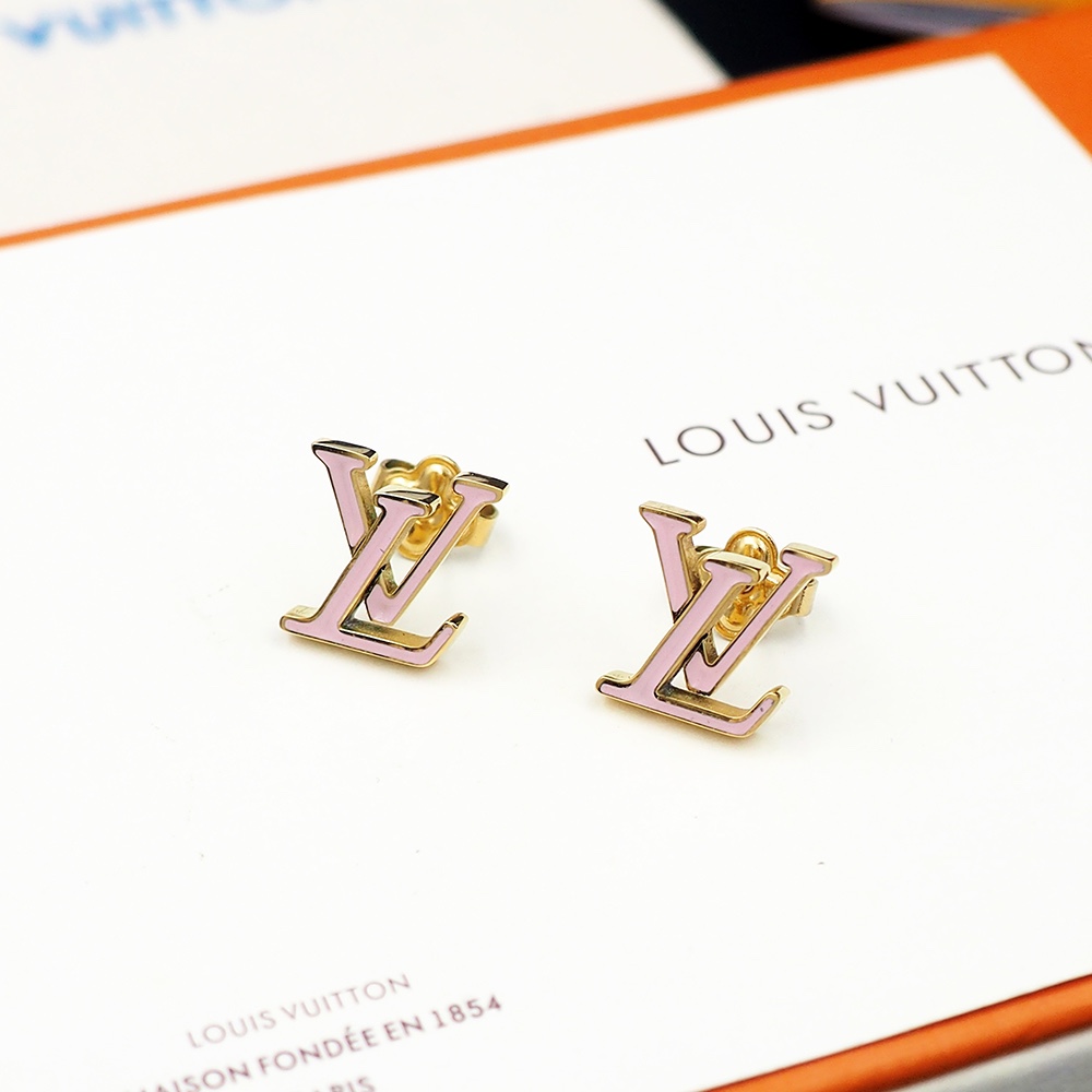 Louis Vuitton LV Iconic Enamel Earrings   M01136 - DesignerGu