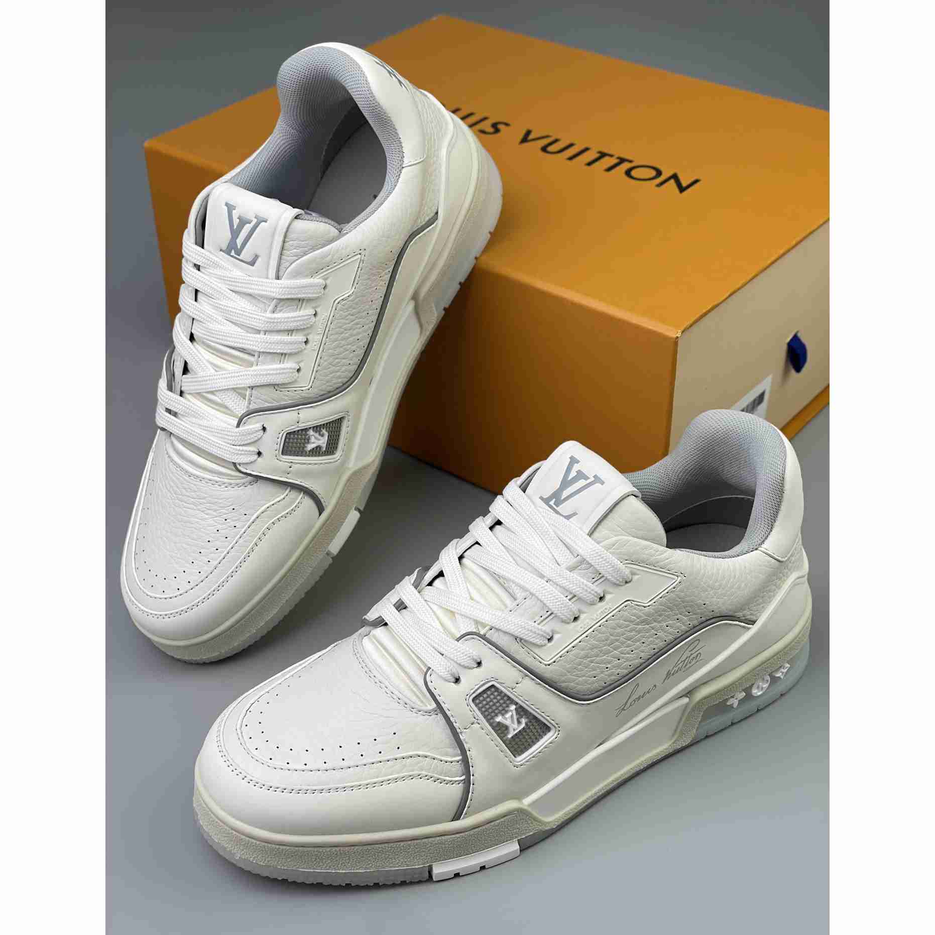 Louis Vuitton Trainer Sneaker (Upon UK Size) - DesignerGu