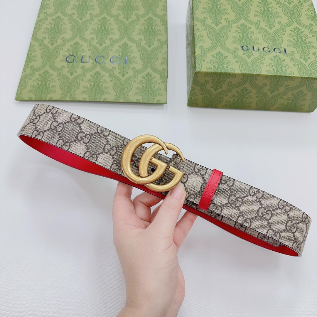 Gucci GG Marmont Reversible Belt - DesignerGu