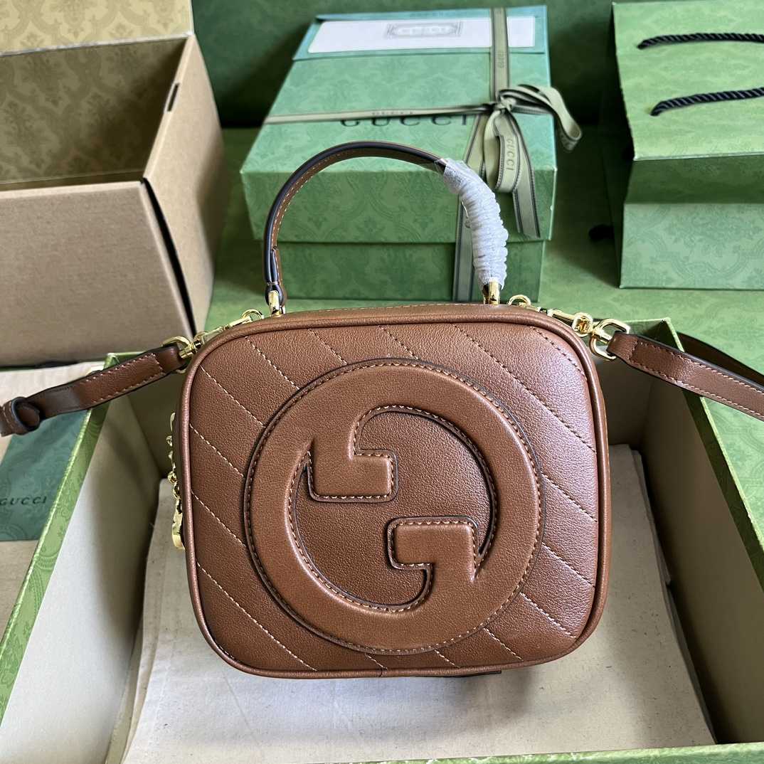 Gucci Blondie Top Handle Bag (17-15-9cm) - DesignerGu