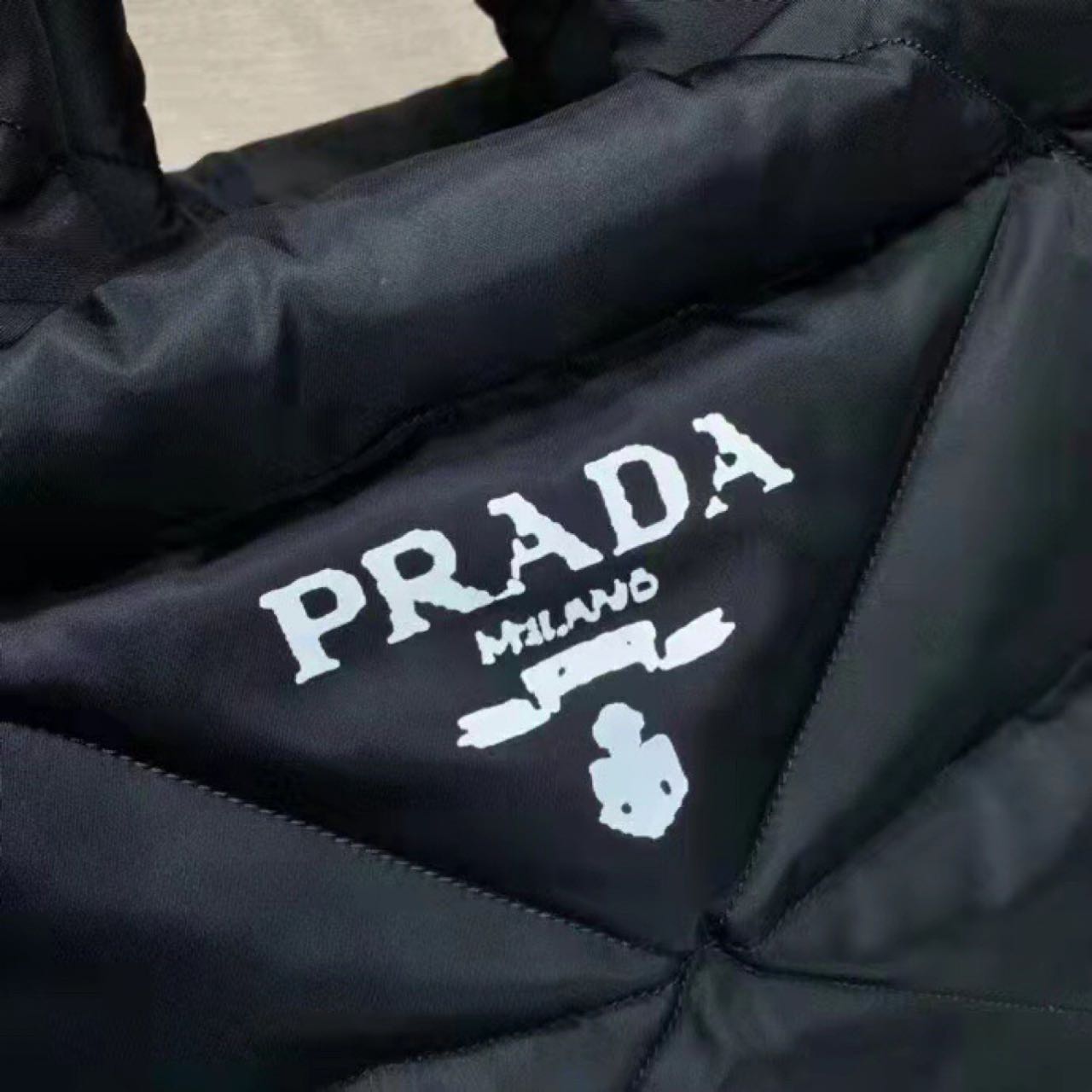 Prada Padded Re-Nylon Tote Bag - DesignerGu