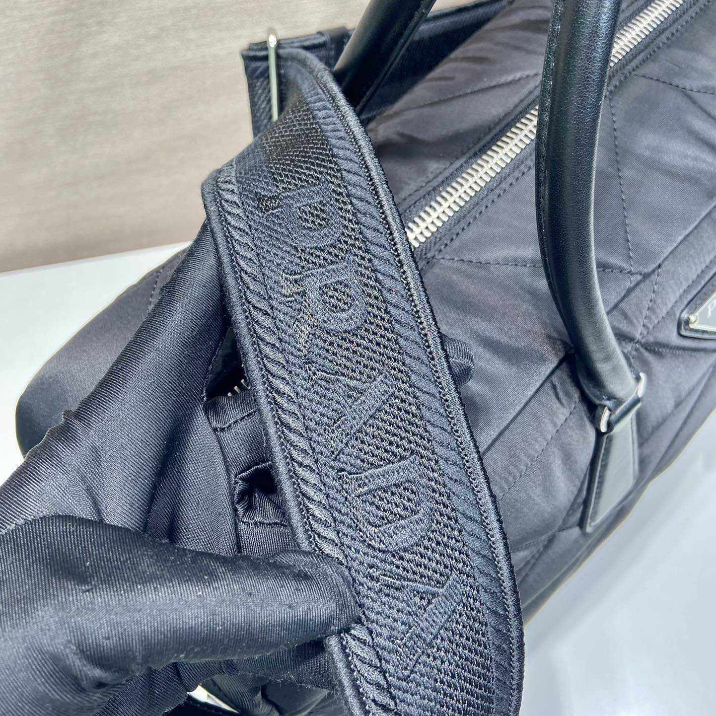 Prada Quilted Re-Nylon Travel Bag - DesignerGu